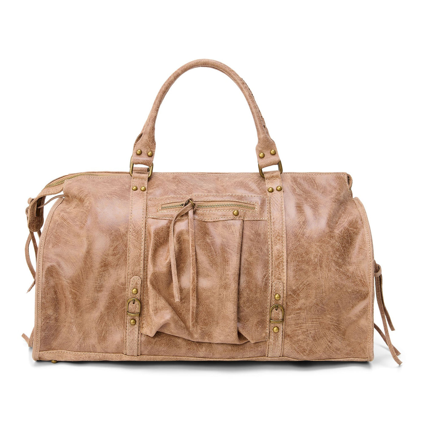 Torba podróżna It girl teddy brązowa