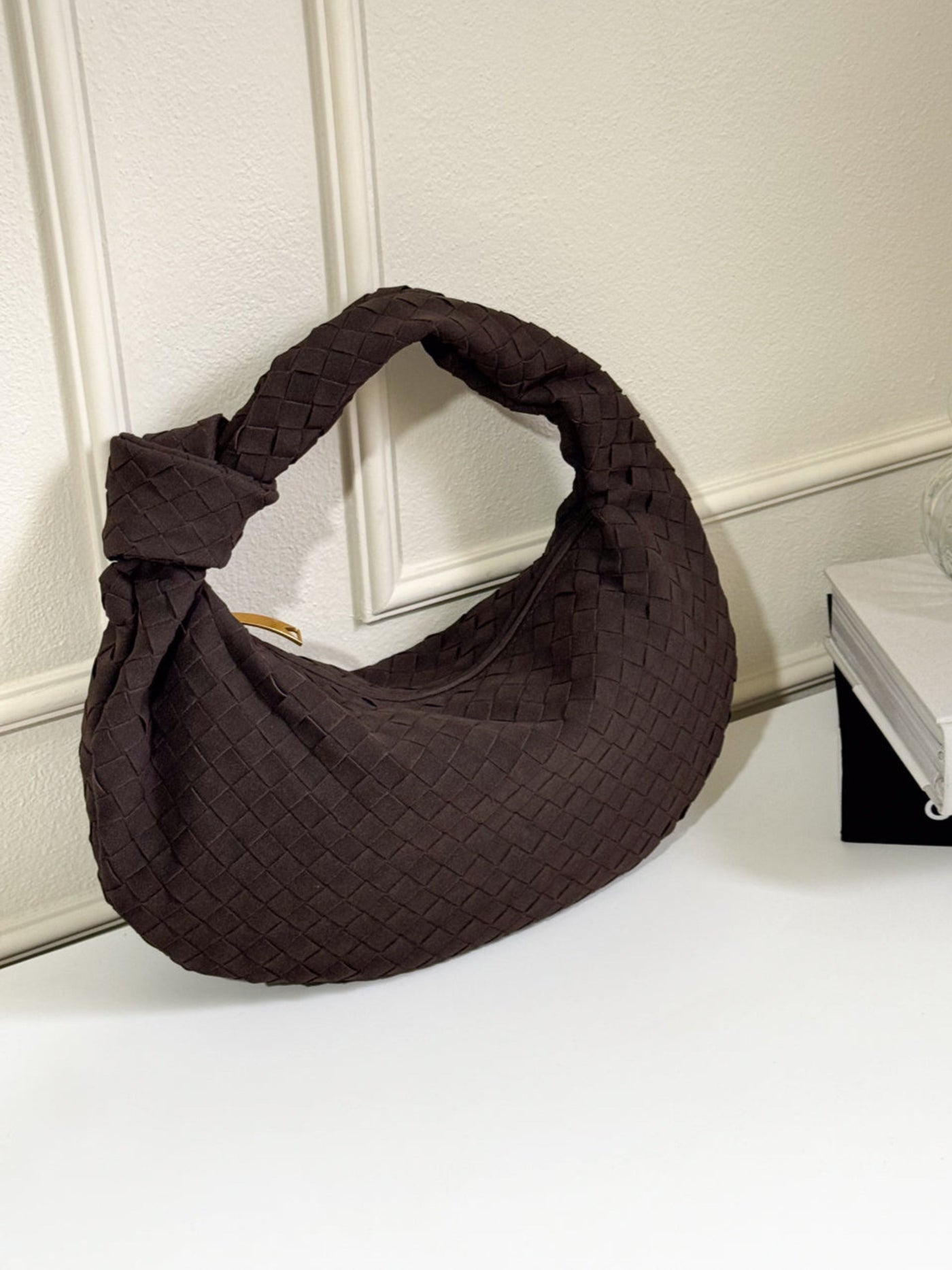 Zamszowa Torba Gio Medium