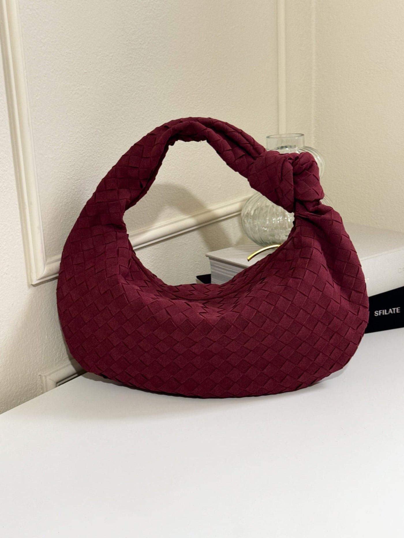 Zamszowa Torba Gio Medium