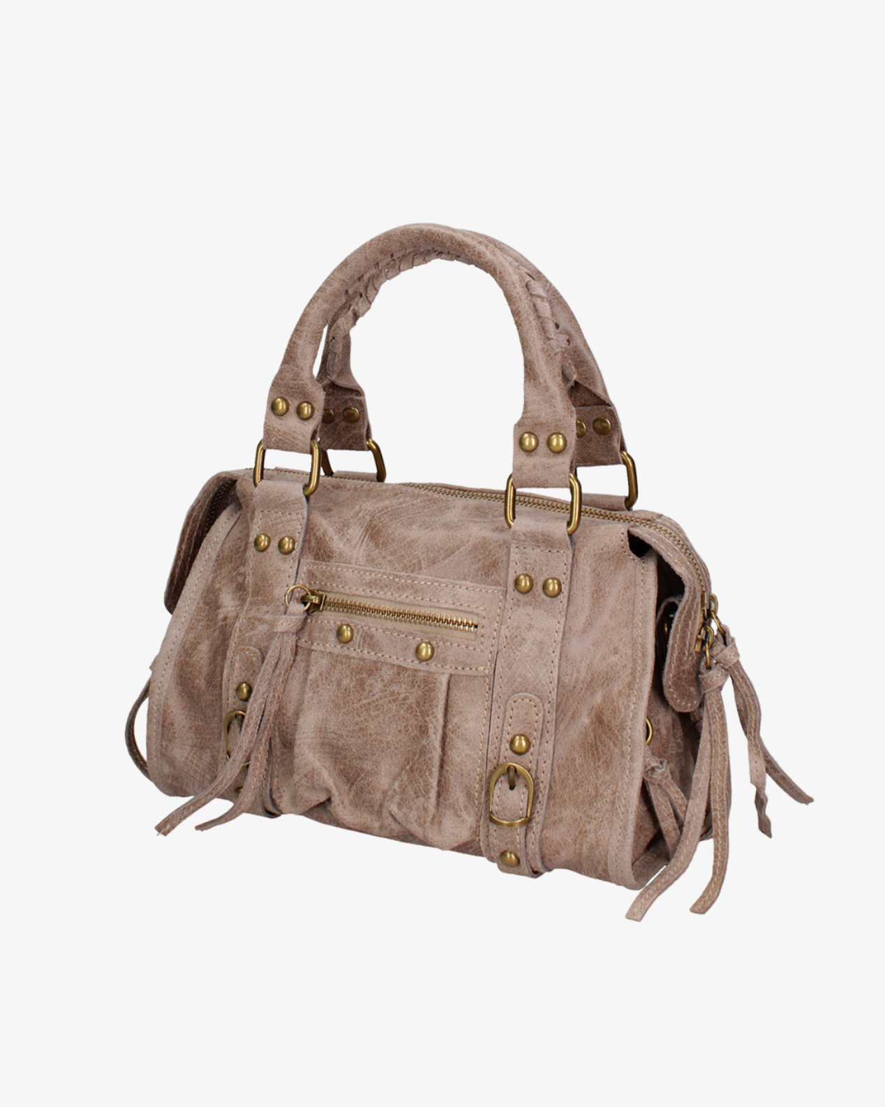 Mini torebka it girl w kolorze taupe