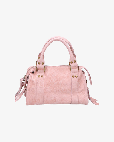 Mini torebka it girl waniliowo-różowa