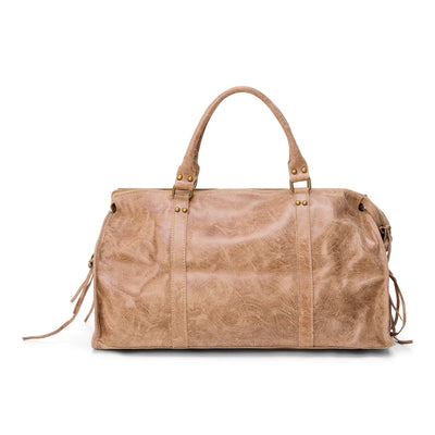 Torba podróżna It girl teddy brązowa