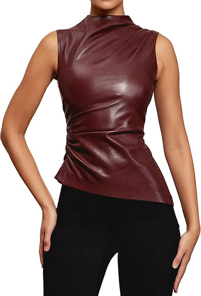 Cara | Burgundy Top