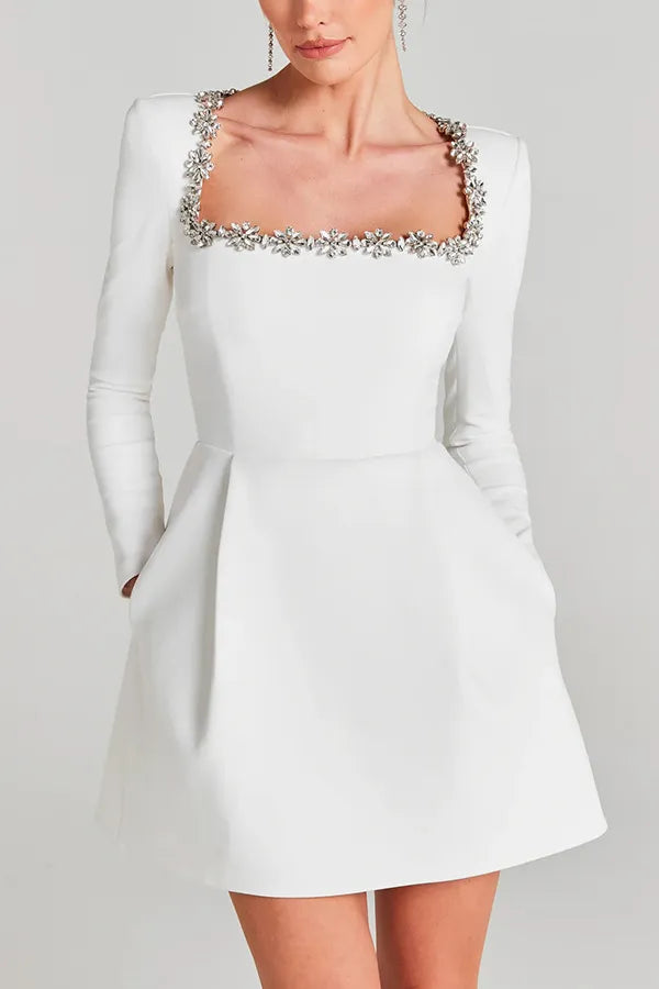 Luvia | Mini Sukienka Valentina z Weluru