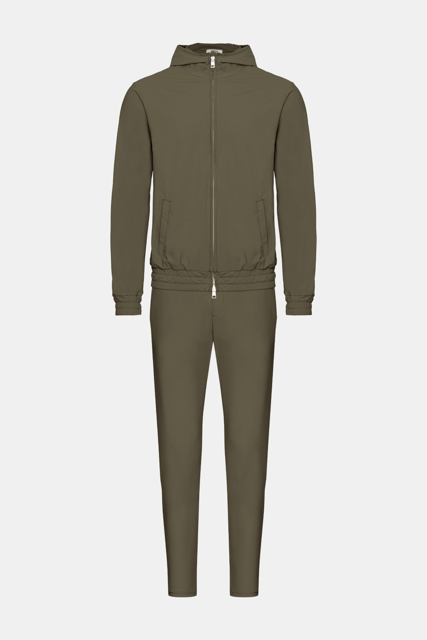 Ciemnozielony Kaptur Tech Suit