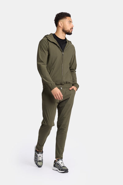 Ciemnozielony Kaptur Tech Suit