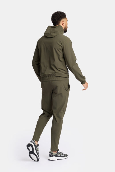 Ciemnozielony Kaptur Tech Suit