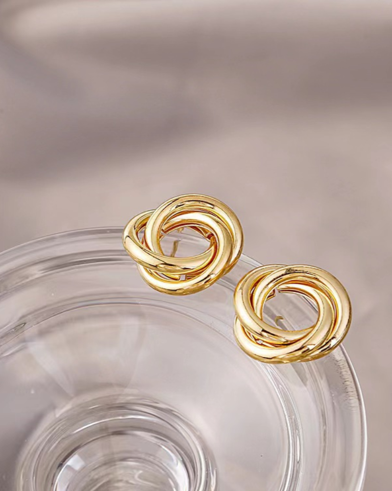 Kolczyki Aurelia Knot