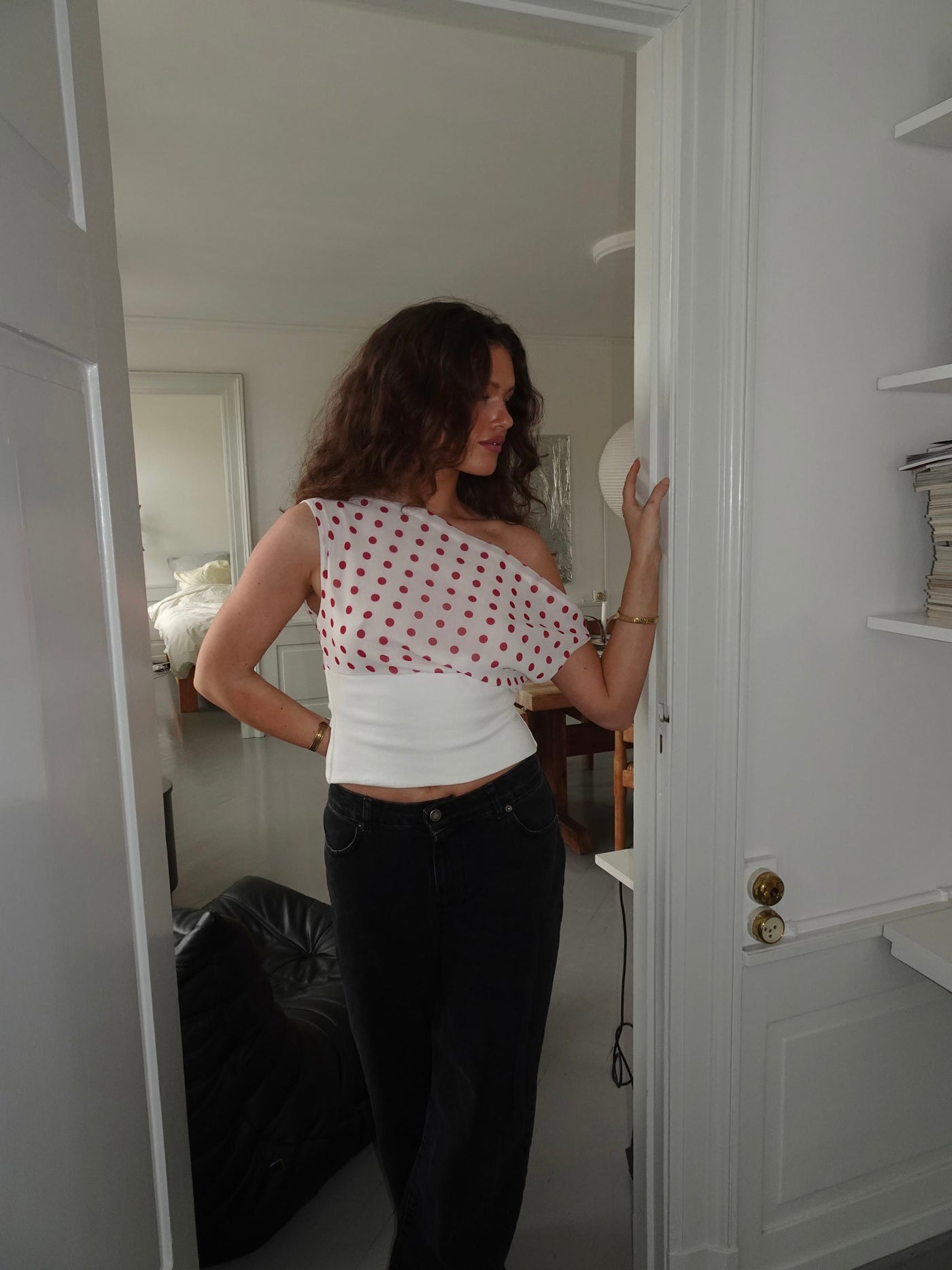 Kimmie polka top